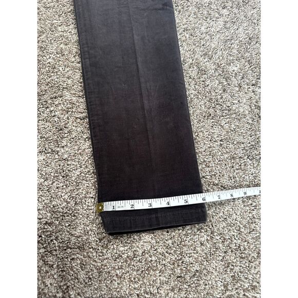 eileen fisher womens 14 corduroy skinny pant zipper pockets cargo utility brown - Picture 9 of 14